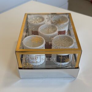 NEST Fragrances Gold and White Candle Collection